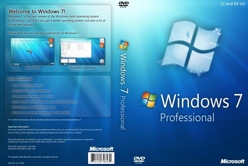 Windows 7 Professional - Software on Perfection | Jain Software ...